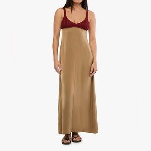 Crochet Top Maxi Dress